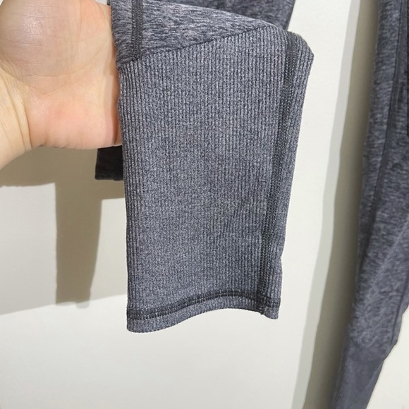 Alo Yoga High Waisted Lounge Legging - Dark Heather Grey Women's Size M - Picture 3 of 9